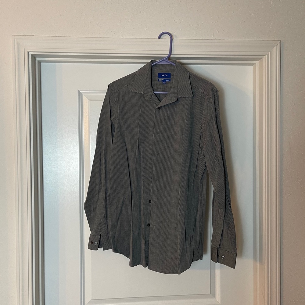 Apt 9 Men’s Button Up Slim Fit